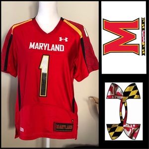 EUC UNDER ARMOUR UNIVERSITY OF MARYLAND BASKETBALL HEATGEAR SHIRT